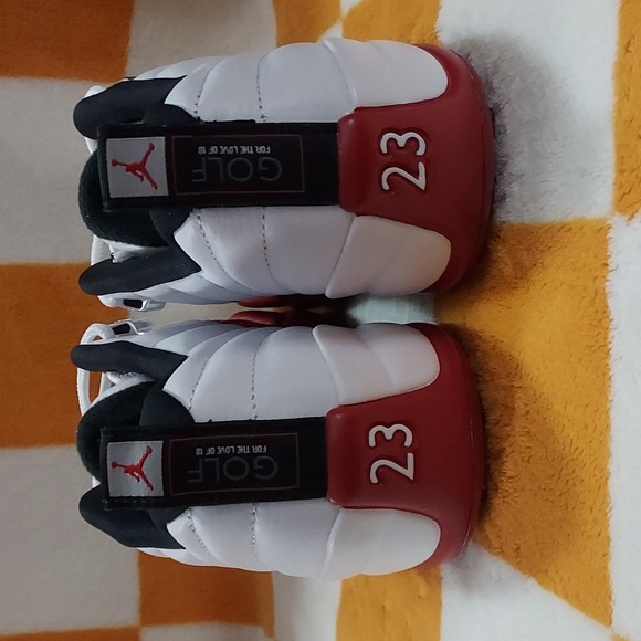 Nike Air Jordan XII Low Golf Shoes "Cherry" Size 6.5 - Picture 3 of 4